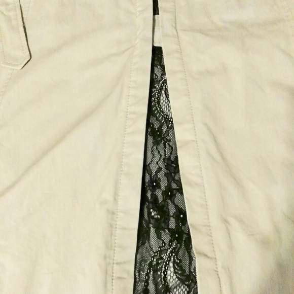 Red Valentino beige trench coat lace - Picture 2 of 3